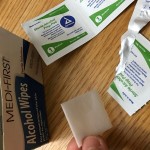 Medi-First 22133 Alcohol Wipes / Prep Pads - 100/Box