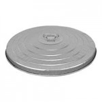 Witt Industries WCD20C 20 Gallon Galvanized Steel Light-Duty Outdoor Commercial Trash Can