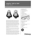 Advance Adgility 6XP 9060608010 6 Qt. Backpack Vacuum - 120V