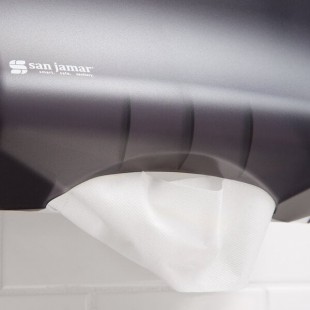 White Premium M-Fold (Multifold) Through-Air-Dry (TAD) Towel - 2,800/Case
