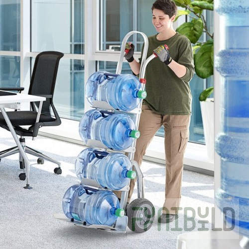 Lavex 500 lb. Aluminum Water Bottle Hand Truck with 