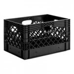 12 Qt. Blue Rectangular Milk Crate - 19