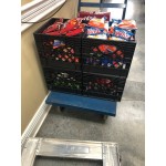 12 Qt. Blue Rectangular Milk Crate - 19