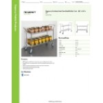 Regency Stainless Steel Two Shelf Utility Cart - 18