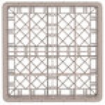 Vollrath TR8DDD Traex® Full-Size Beige 16-Compartment 7 7/8