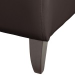 Flash Furniture 111-3-BN-GG Hercules Imperial Brown Leather Sofa with Wooden Feet