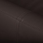 Flash Furniture 111-3-BN-GG Hercules Imperial Brown Leather Sofa with Wooden Feet