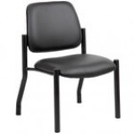 Boss Black Mid-Back Antimicrobial Guest Chair with Arms Boss Black Mid-Back Antimicrobial Guest Chair with Arms
