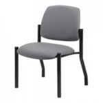 Boss Black Mid-Back Antimicrobial Guest Chair with Arms Boss Black Mid-Back Antimicrobial Guest Chair with Arms
