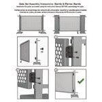 SelectSpace Essential Partition Black Hinge for SelectSpace Essential Partition Panels