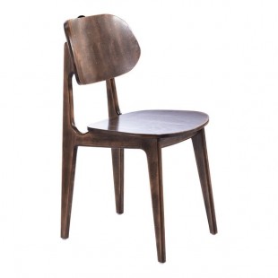 Flash Furniture Verona Antique Copper Solid Wood Dining Chair