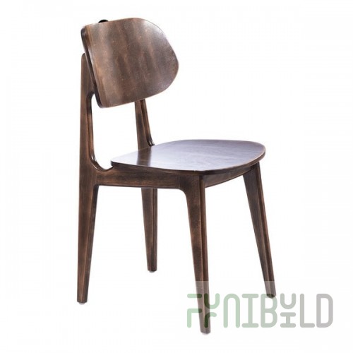 Flash Furniture Verona Antique Copper Solid Wood Dining Chair