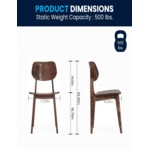 Flash Furniture Verona Antique Copper Solid Wood Dining Chair
