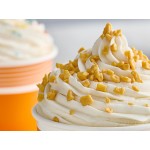 Choice 16 oz. Orange Paper Frozen Yogurt / Soup / Food Cup - 50/Pack
