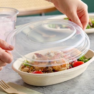 Dart Clear Polypropylene Vented Dome Lid for 28 oz. Burrito Bowls - 300/Case Dart Clear Polypropylene Vented Dome Lid for 28 oz. Burrito Bowls - 300/Case