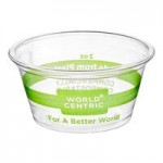 World Centric Compostable PLA Lined Fiber Clamshell Hoagie Box 9