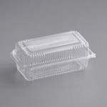 World Centric Compostable PLA Lined Fiber Clamshell Hoagie Box 9