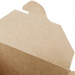 Choice Kraft Microwavable Folded Paper #1 Take-Out Container 4 3/8 Choice Kraft Microwavable Folded Paper #1 Take-Out Container 4 3/8