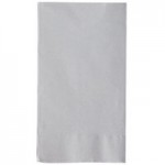 Choice Silver/Gray 2-Ply Beverage / Cocktail Napkin - 250/Pack Choice Silver/Gray 2-Ply Beverage / Cocktail Napkin - 250/Pack
