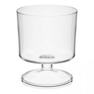 WNA Comet CCW2240 Classicware 2 oz. 1-Piece Clear Plastic Pedestal Wine Cup - 240/Case WNA Comet CCW2240 Classicware 2 oz. 1-Piece Clear Plastic Pedestal Wine Cup - 240/Case