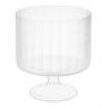 WNA Comet CCW2240 Classicware 2 oz. 1-Piece Clear Plastic Pedestal Wine Cup - 240/Case WNA Comet CCW2240 Classicware 2 oz. 1-Piece Clear Plastic Pedestal Wine Cup - 240/Case