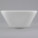 Libbey Slenda 10 oz. Royal Rideau White Square Porcelain Bowl - Sample Libbey Slenda 10 oz. Royal Rideau White Square Porcelain Bowl - Sample