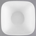 Libbey Slenda 10 oz. Royal Rideau White Square Porcelain Bowl - Sample Libbey Slenda 10 oz. Royal Rideau White Square Porcelain Bowl - Sample