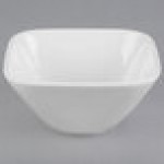 Libbey Slenda 10 oz. Royal Rideau White Square Porcelain Bowl - Sample Libbey Slenda 10 oz. Royal Rideau White Square Porcelain Bowl - Sample