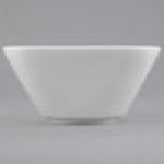 Libbey Slenda 10 oz. Royal Rideau White Square Porcelain Bowl - Sample Libbey Slenda 10 oz. Royal Rideau White Square Porcelain Bowl - Sample