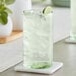Acopa Pangea 16 oz. Green Beverage Glass - Sample