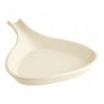 Acopa 10 oz. Red Stoneware Fry Pan Server - 12/Case