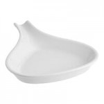 Acopa 10 oz. Red Stoneware Fry Pan Server - 12/Case