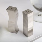 American Metalcraft DXP4 Wavy Salt and Pepper Shaker Set - 12/Case American Metalcraft DXP4 Wavy Salt and Pepper Shaker Set - 12/Case