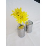 American Metalcraft HMSP2 2 oz. Hammered Finish Stainless Steel Salt & Pepper Shaker Set - 12/Case