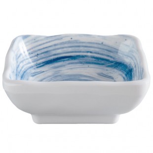Elite Global Solutions D21SQ Van Gogh Navy 2 oz. Square Melamine Ramekin - 6/Case Elite Global Solutions D21SQ Van Gogh Navy 2 oz. Square Melamine Ramekin - 6/Case