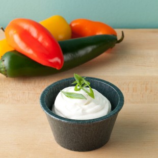 HS Inc. HS1014 2.5 oz. Jalapeno Polyethylene Ramekin - 48/Case