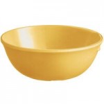 Acopa Foundations 2 oz. Yellow Smooth Melamine Ramekin - 12/Case