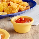 Acopa Foundations 2 oz. Yellow Smooth Melamine Ramekin - 12/Case