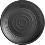 Acopa Izumi 1.5 oz. Matte Black Melamine Sauce Dish - 12/Pack