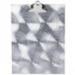 Menu Solutions MTCL-811 Alumitique Aluminum Menu Tent with Clip - Swirl Finish - 8 1/2 Menu Solutions MTCL-811 Alumitique Aluminum Menu Tent with Clip - Swirl Finish - 8 1/2