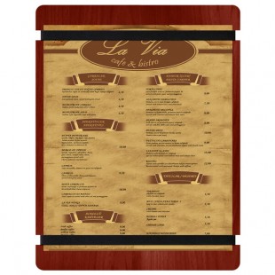 Menu Solutions WDRBB-C Mahogany 8 1/2