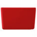 TableCraft CW4024R Contemporary Collection Red 1 Qt. Straight Sided Bowl
