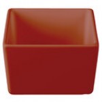 TableCraft CW4024R Contemporary Collection Red 1 Qt. Straight Sided Bowl