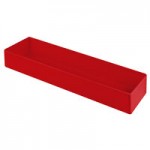 TableCraft CW4024R Contemporary Collection Red 1 Qt. Straight Sided Bowl