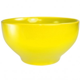 International Tableware Cancun 44 oz. Yellow Stoneware Footed Bowl - 12/Case International Tableware Cancun 44 oz. Yellow Stoneware Footed Bowl - 12/Case