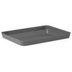 American Metalcraft B10G Del Mar 2.5 Qt. Round Gray Plastic Stackable Serving Bowl