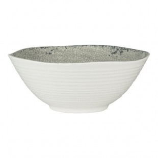 Creations Pompeii from Steelite International 12.75 oz. Stone Melamine Round Bowl - 24/Case Creations Pompeii from Steelite International 12.75 oz. Stone Melamine Round Bowl - 24/Case