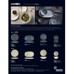 Creations Pompeii from Steelite International 12.75 oz. Stone Melamine Round Bowl - 24/Case Creations Pompeii from Steelite International 12.75 oz. Stone Melamine Round Bowl - 24/Case