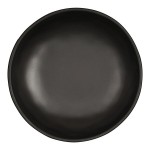 Cal-Mil Carmel 30 oz. Matte Black Coupe Melamine Pasta Bowl - 3/Case Cal-Mil Carmel 30 oz. Matte Black Coupe Melamine Pasta Bowl - 3/Case