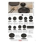 Cal-Mil Carmel 30 oz. Matte Black Coupe Melamine Pasta Bowl - 3/Case Cal-Mil Carmel 30 oz. Matte Black Coupe Melamine Pasta Bowl - 3/Case